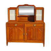 Sideboard with sentry boxes and mirror, Art Deco