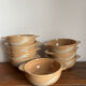 8 stoneware bowls