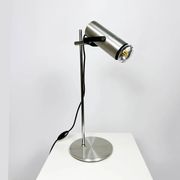 Lamp de Bureau en Aluminium et Chrome Vintage des Années 1970