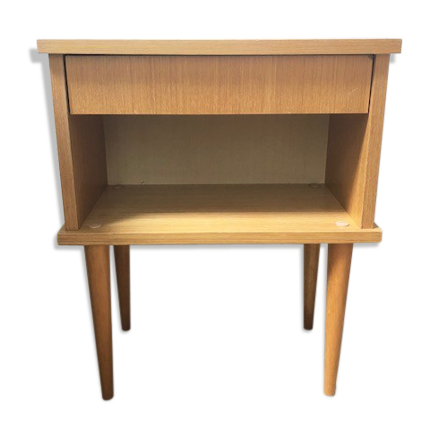 Bedside table of the 70s