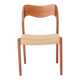 Niels Otto Møller Model 71 Teak Dining Chair, Danish 1950s - with Repair!