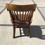 1951 red cedar office armchair