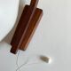Pair of Scandinavian boomerang pendant lamps 1960