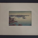 Lithograph by Henri Rivière Entrance to the Port of Ploumanac'h