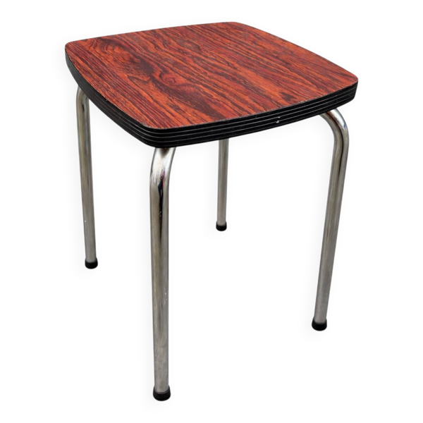 Tabouret formica années 1960 vintage scandinave