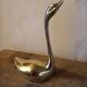 Cygne en laiton vintage