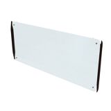 Mirror in mahogany frame, Italian design, 1970s, production: Italy