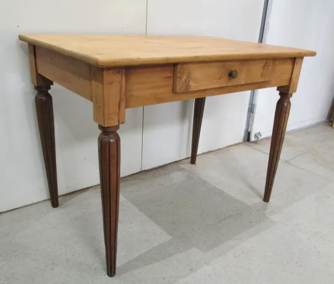 Pine desk or writing table