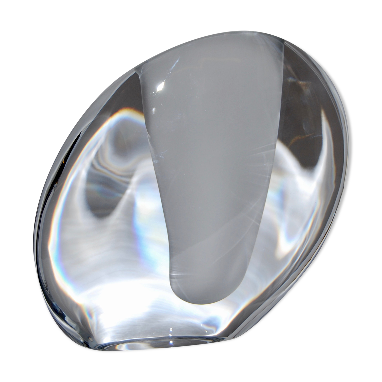 Vase or soliflore in Sèvres crystal