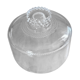 Bell molded glass beads