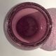 Bubble mouth blown glass vase Biot style height 22cm