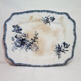 Serving dish of Bourgeois model Fontanges, iron