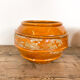 Set of 2 french glazed terracotta BIOT vases 19th century
