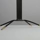 Floor Standing Candelabra with Black & Brass Details – by Gunnar Ander for Ystad-Metall – Sweden, 1960s