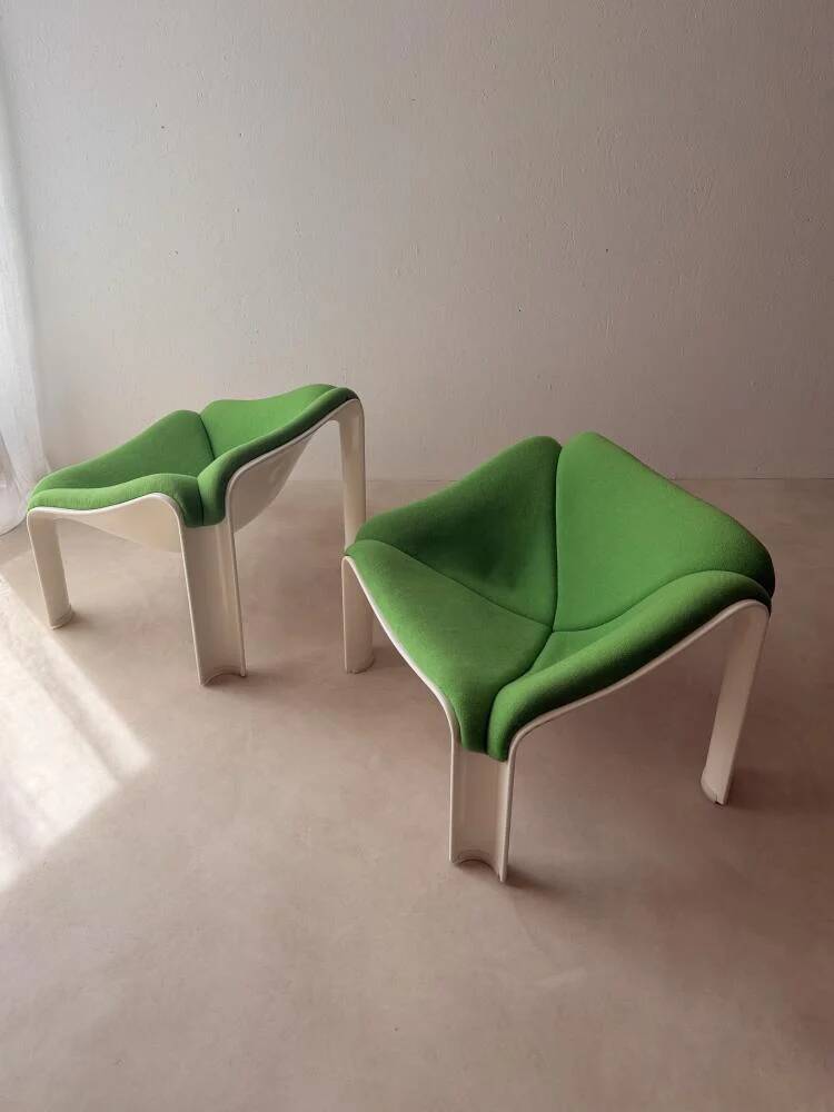 Fauteuil Mid Century Artifort F300 Pierre Paulin