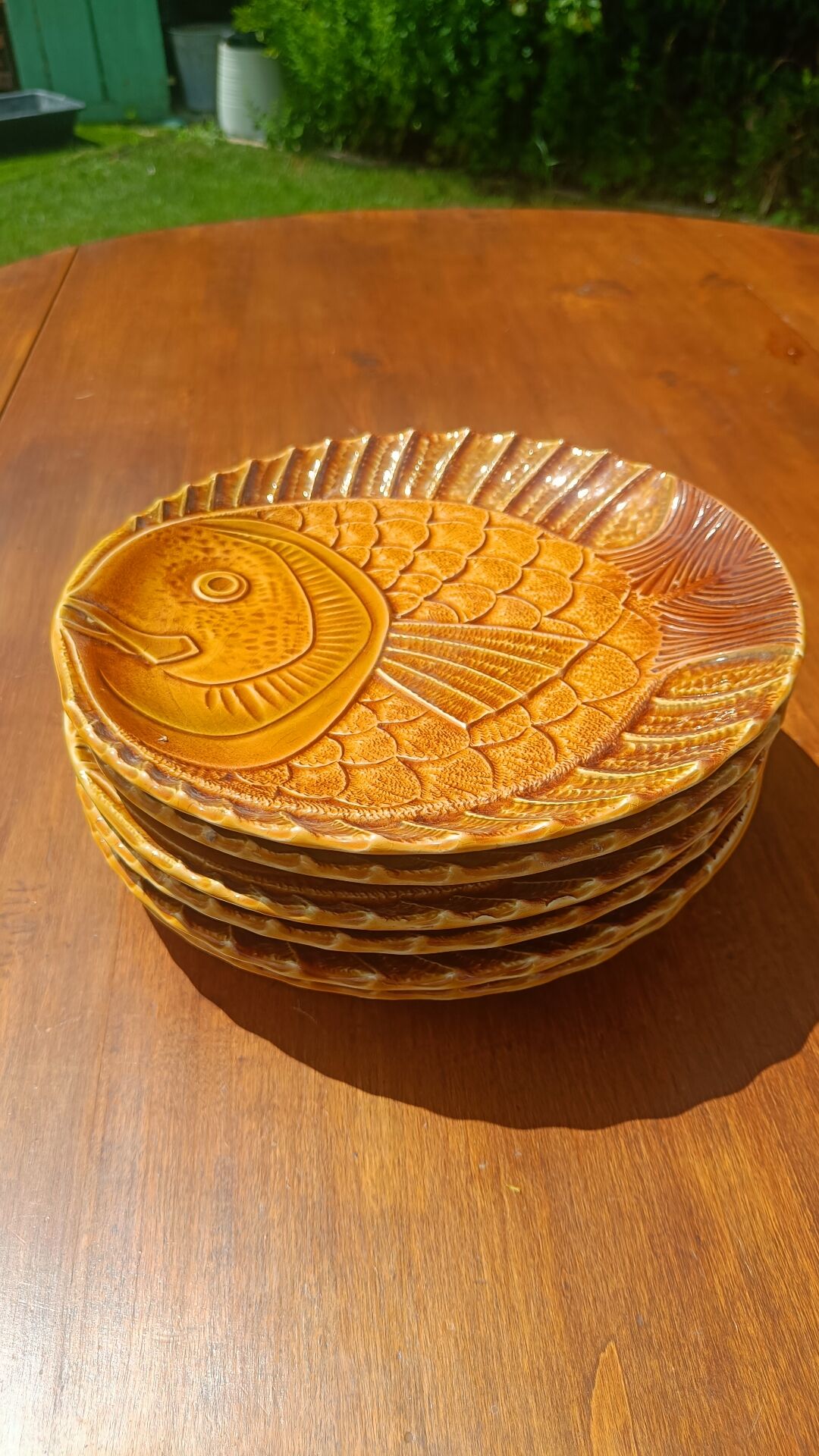 Sarreguemines fish plates
