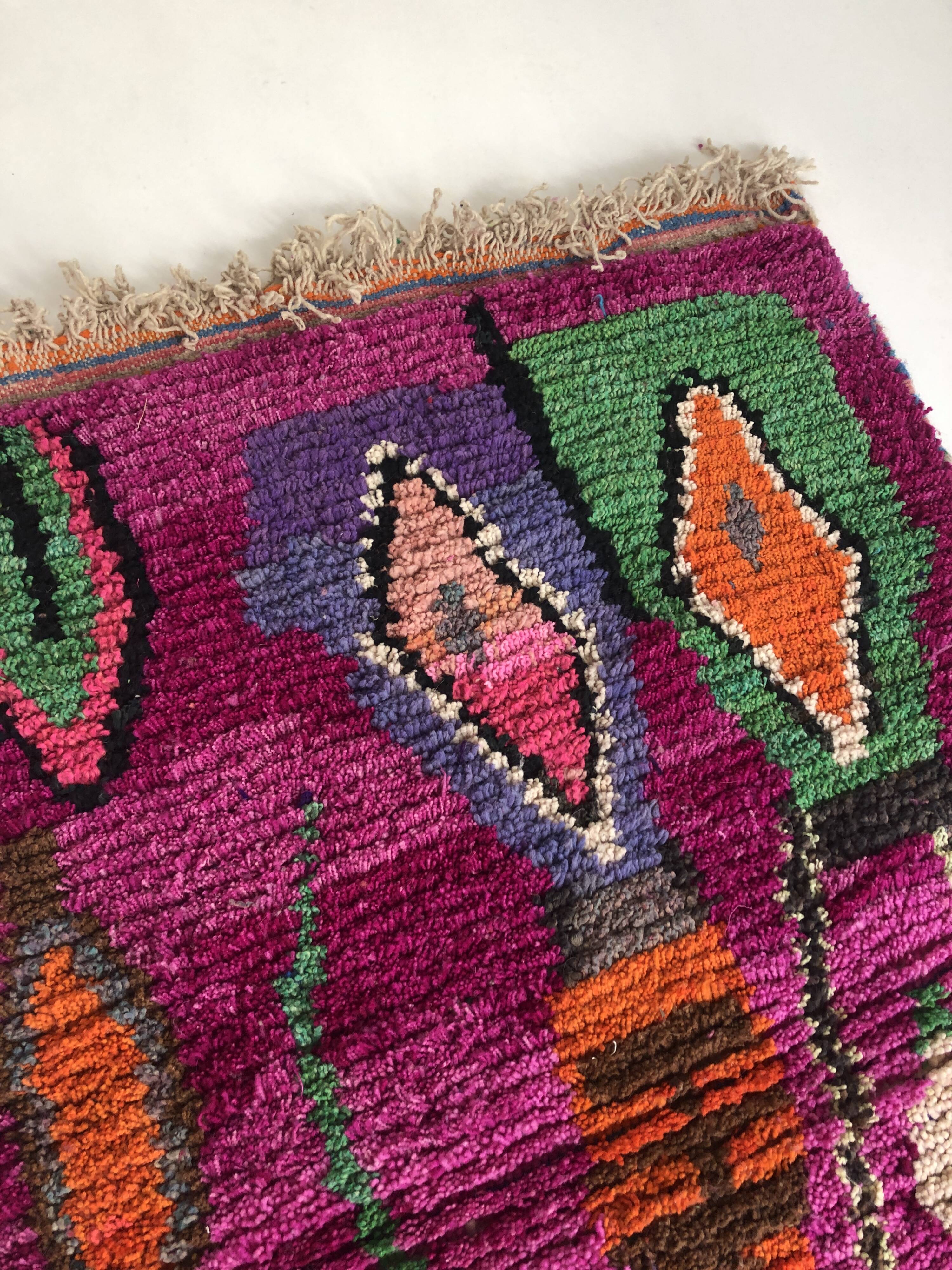 Moroccan Berber carpet Boujaad 1,53x0.97m