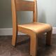 Vintage wooden children's chair