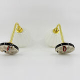 Clichy glass wall lights