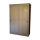 Large Parisian wardrobe with sliding doors