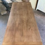 Solid oak farm table