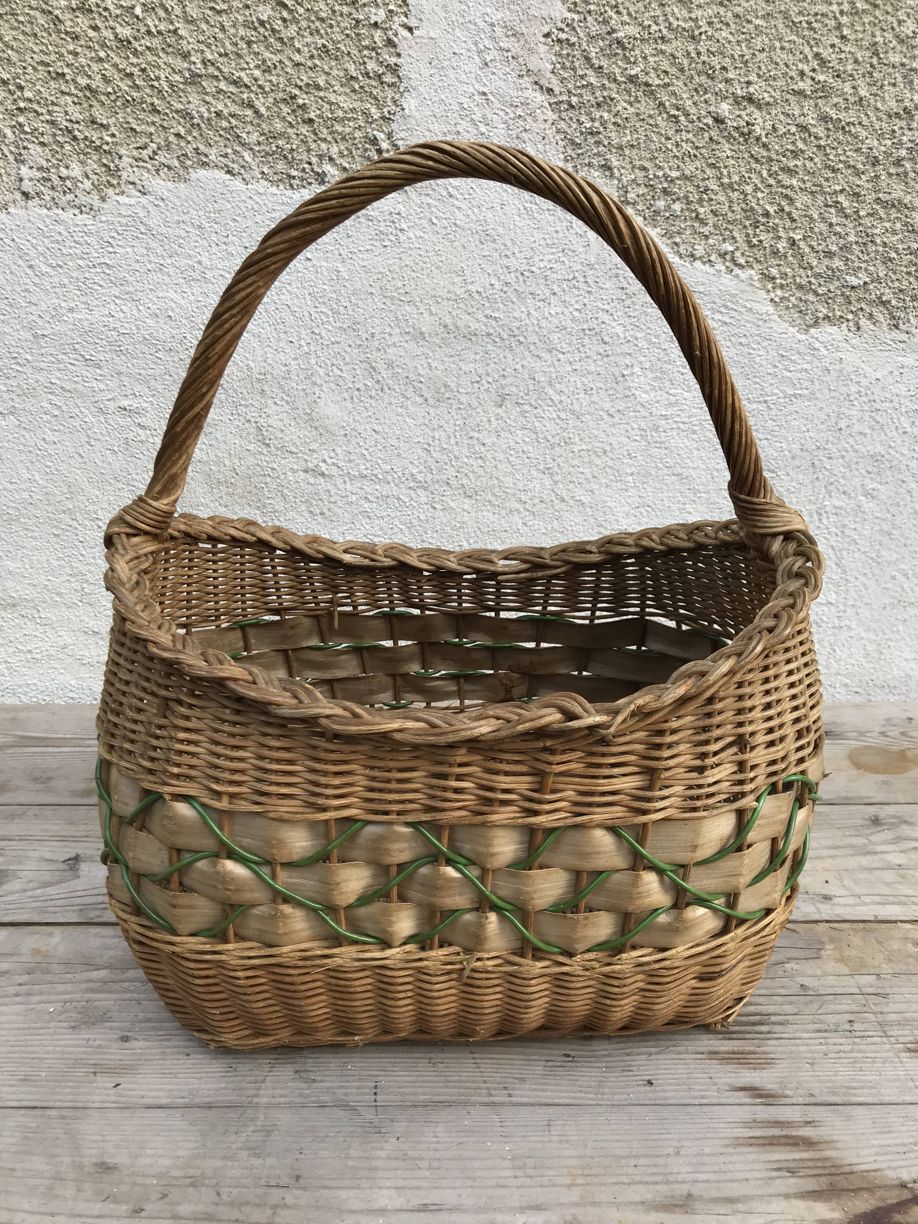 Former collection in braided wicker rattan +