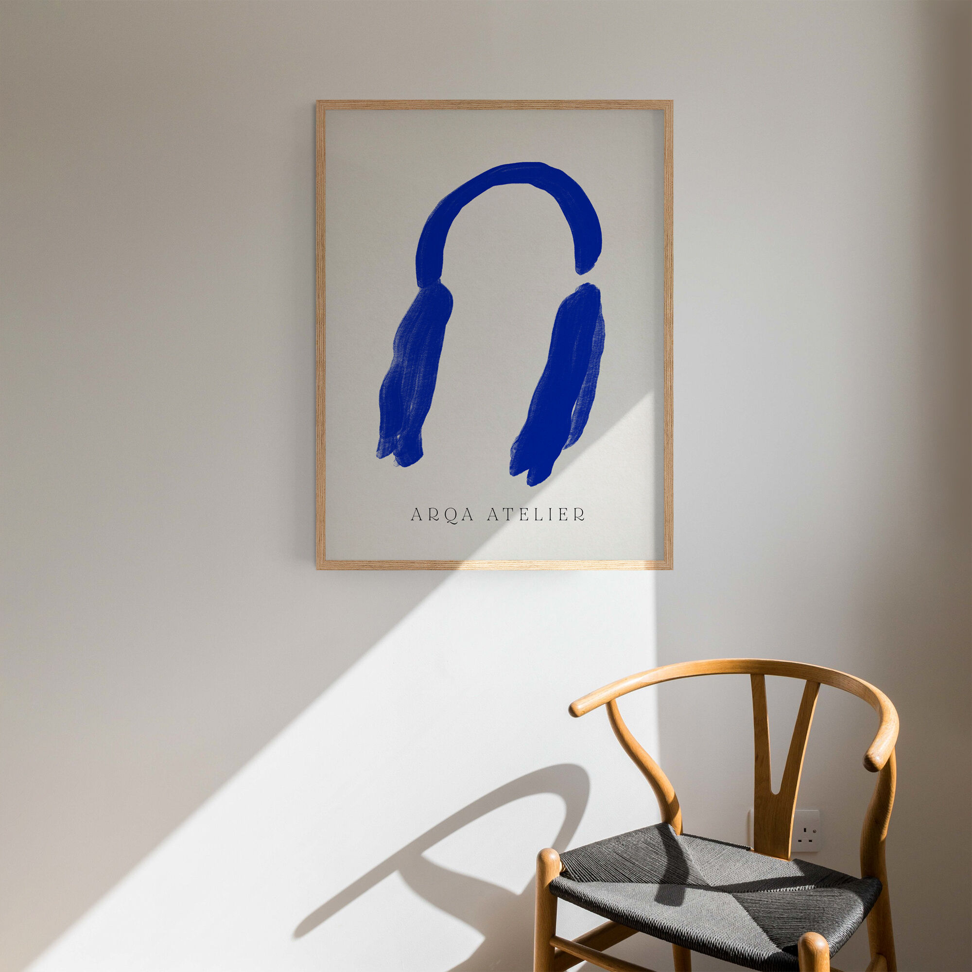 Abstract giclee art print, 50x70cm