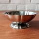 6 coupes à glace en acier inoxydable vintage