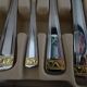 Ménagère soligen 72 pieces stainless steel and gold plated for 12 people