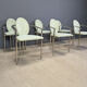 Vintage dining chairs by Belgochrom, set of 6 - 1980s