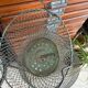 Old vintage metal basket