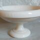 Standing cup in old white marble