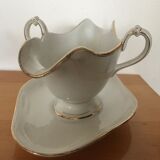Paris porcelain sauce dish