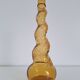 Vintage amber candle holder
