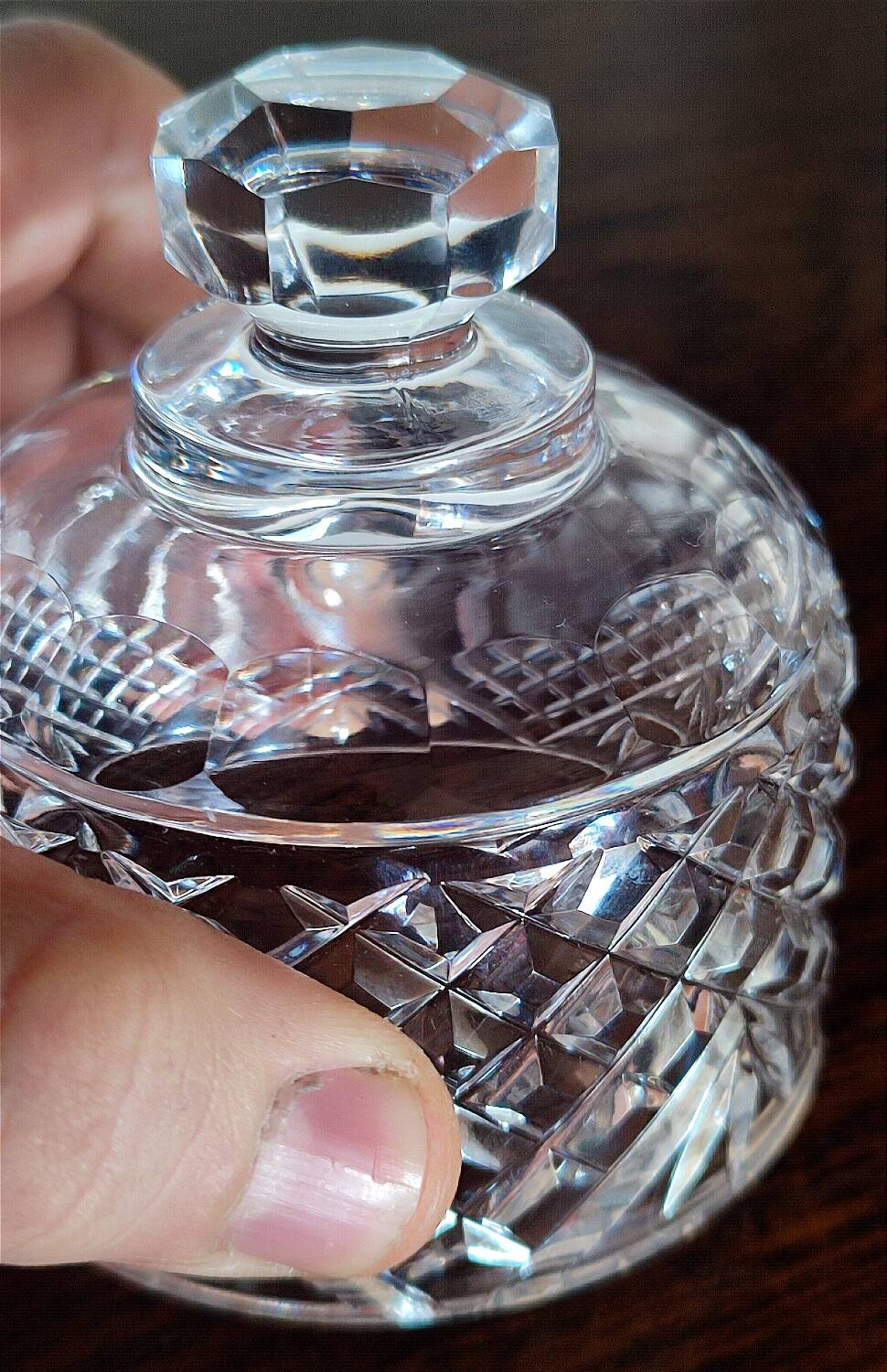 Beurrier en Cristal taillé - Superbe brillance