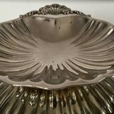 Vintage silver-plated bronze shell emptier