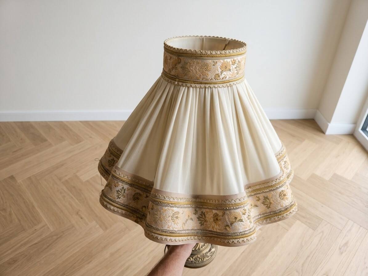 Classic gold metal table lamp