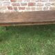 Farmhouse table in pine and beech