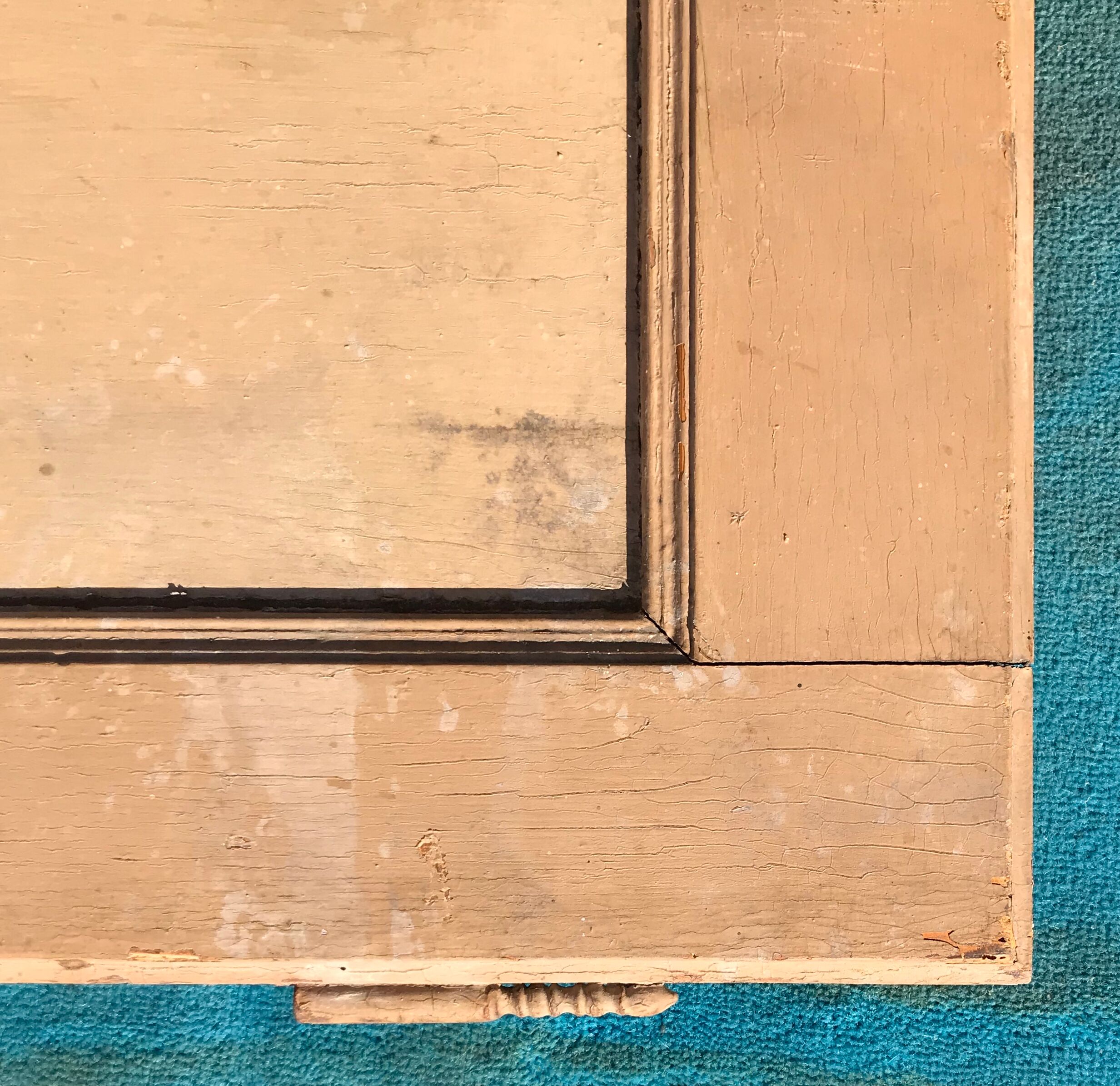 Nineteenth century closet door