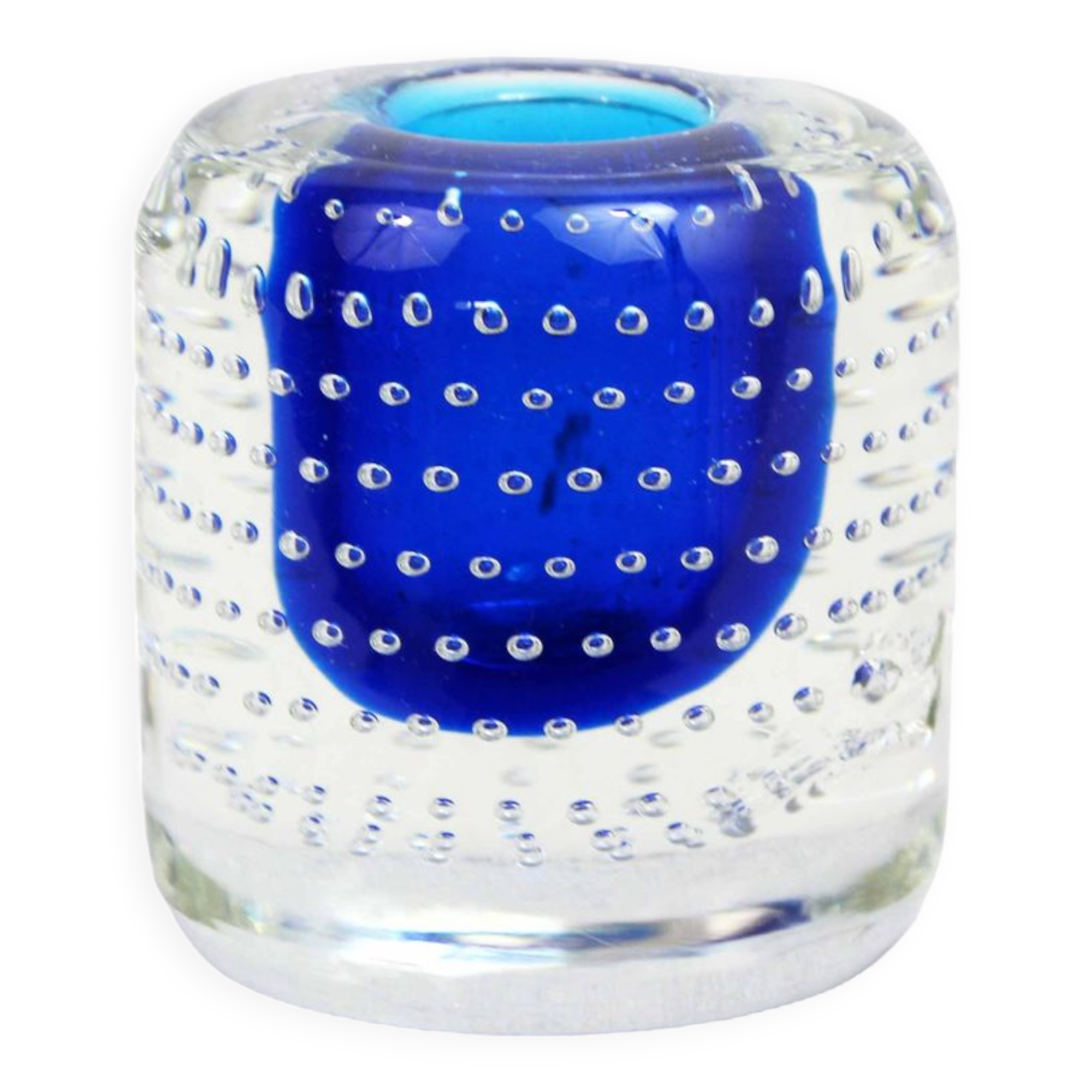 Murano glass candle holder 1970