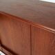 Buffet haut en teck, design danois, années 1960, designer : EW Bach