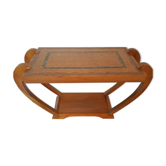 Table basse marquetée