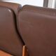 Brown leather 3-seater sofa, Sven Ellekaer for Skipper, 1982.