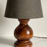 Solid wood vintage country style lamp