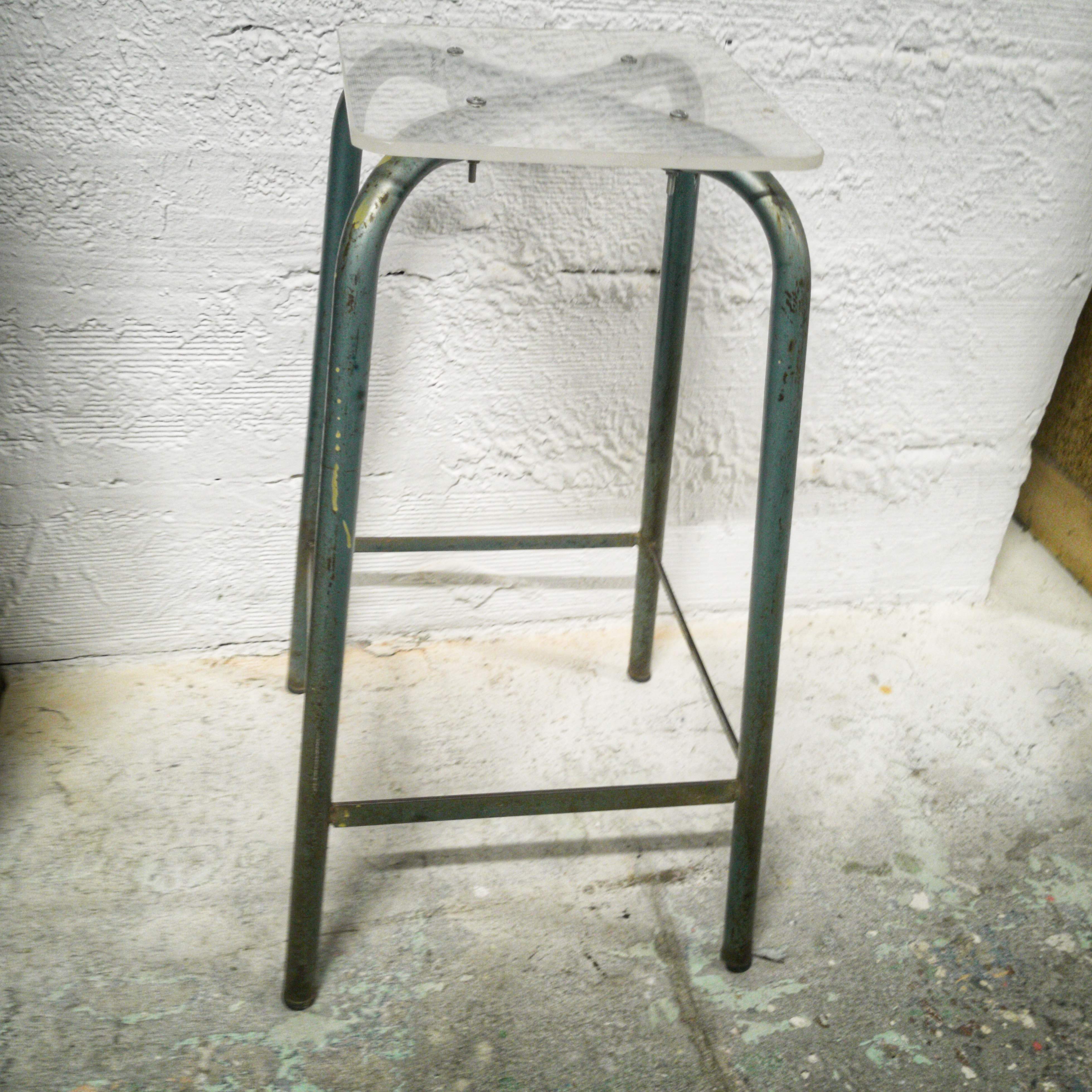 High industrial tabouret