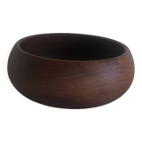 vintage Scandinavian teak salad bowl