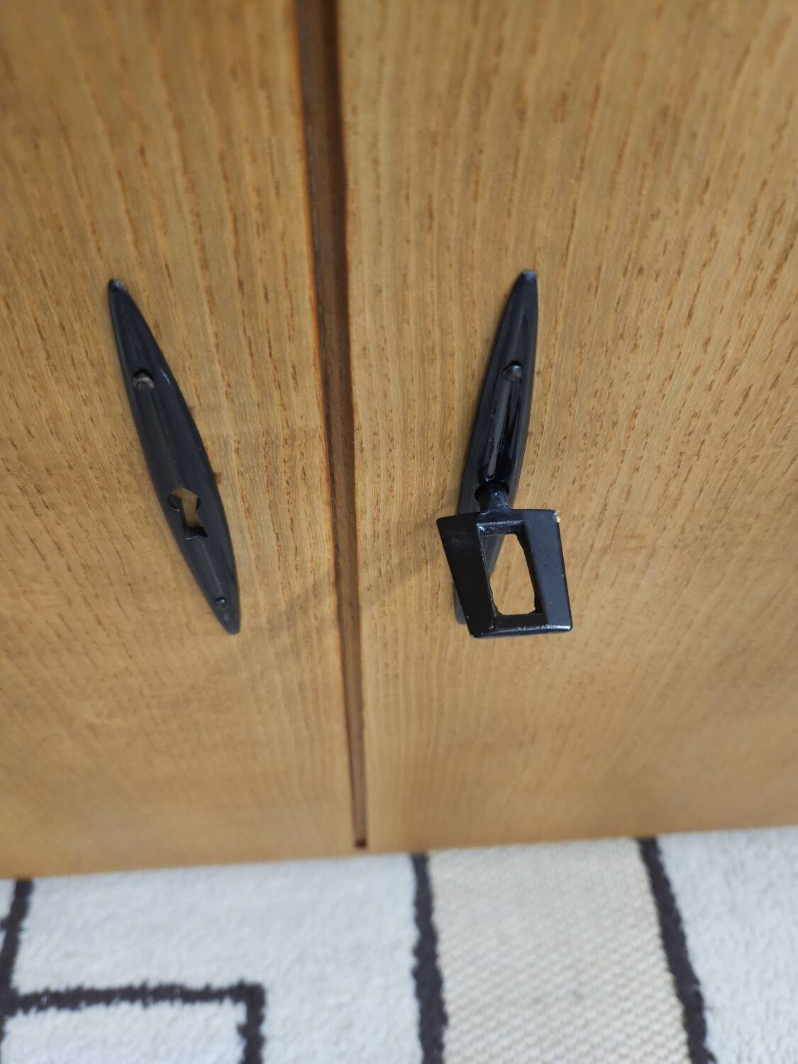 Vintage 1960s low sideboard