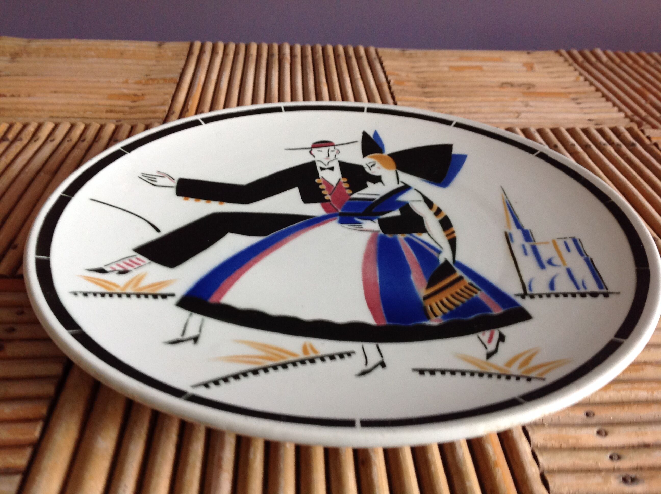 Flat Luneville dancers Alsatians
