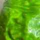 Cabbage salad bowl in slip