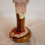 Vintage candlestick vase